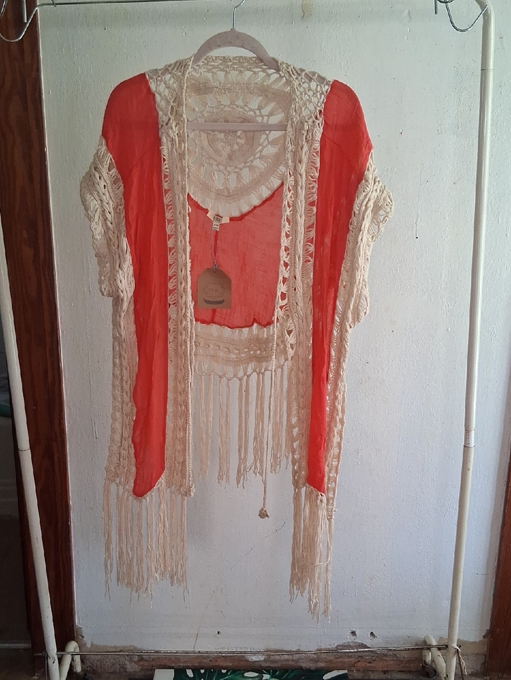 Summer Festval Fringe Top NWT